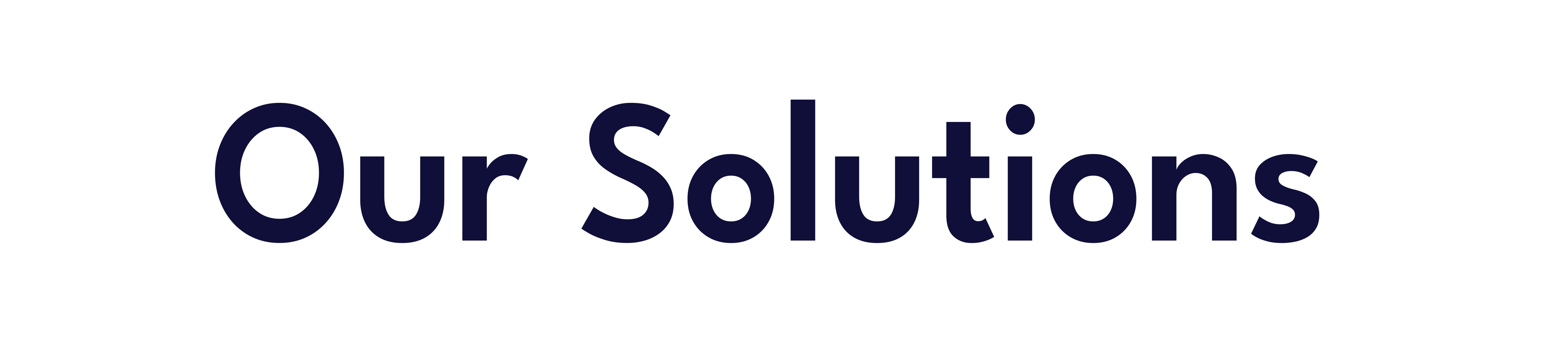 Our Solutions